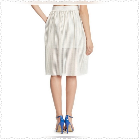 Kind Of Leather Midi length skirt size 6 - Picture 5 of 7